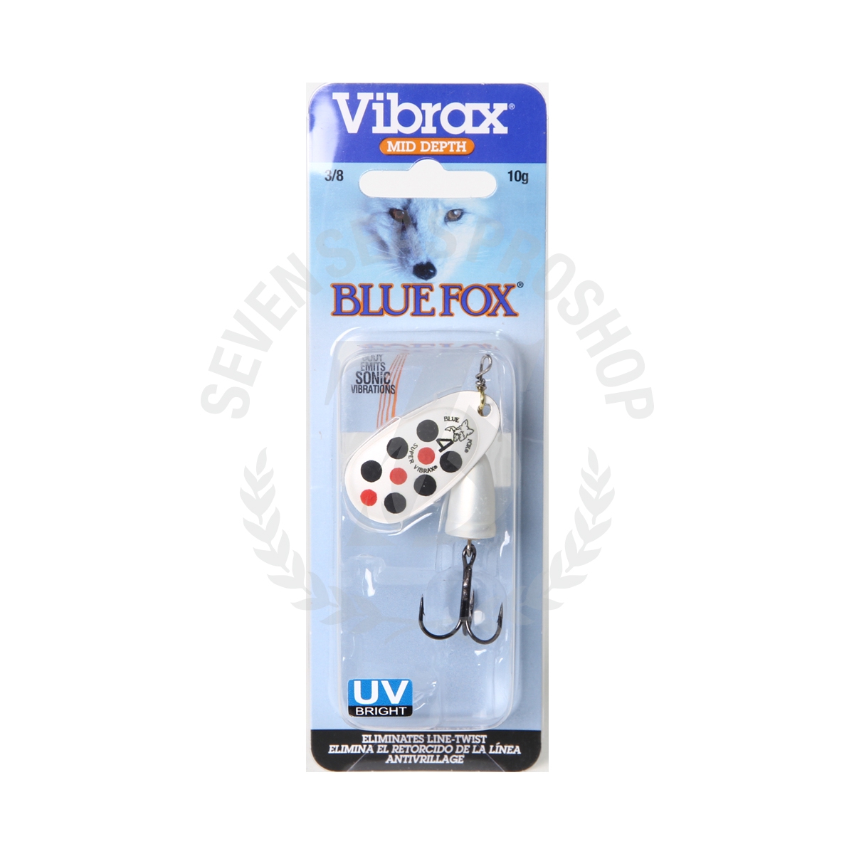 Blue Fox Vibrax BFU4 3/8oz. #SBRU*เหยื่อสปินเนอร์เบท - 7