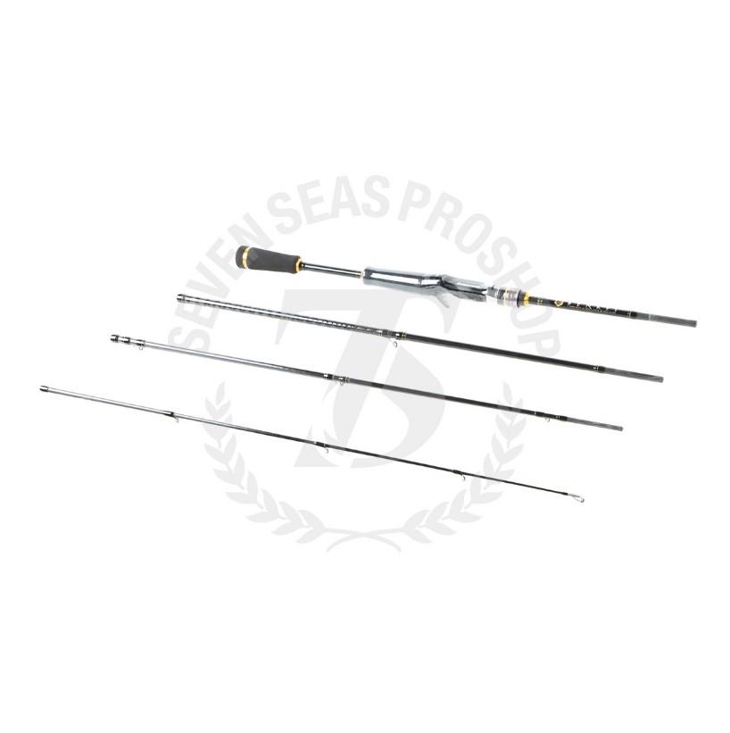 Canne Baitcast Major Craft Benkei BIC 704H - 7 Pieds, Power Régulier Fast, Freshwater