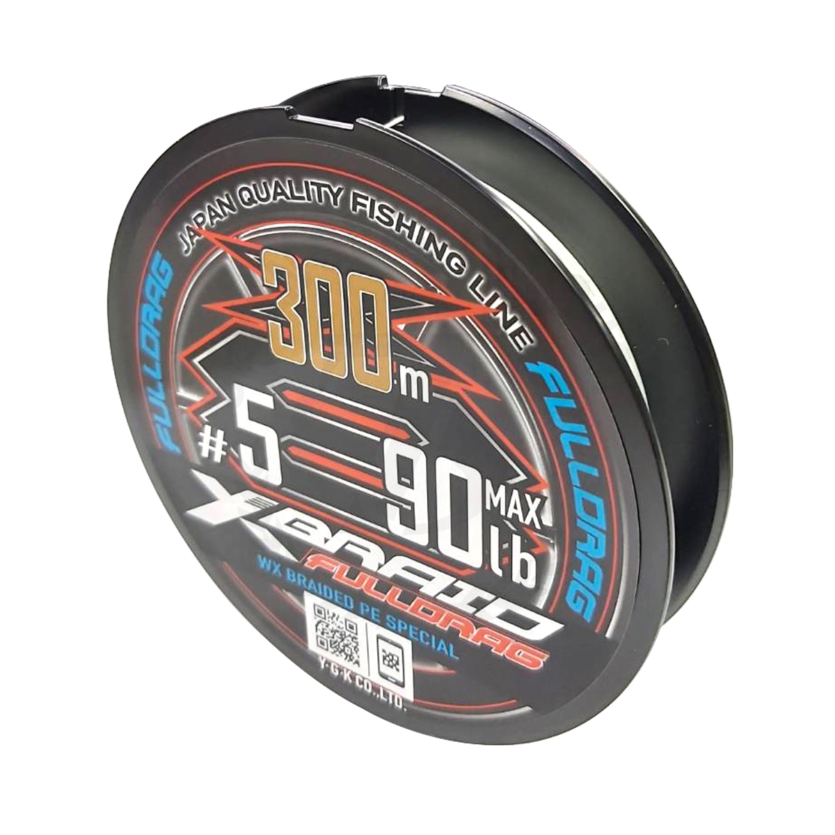 YGK X-Braid Fulldrag X8 300m #PE-10 (White)*สายพีอี - 7 SEAS