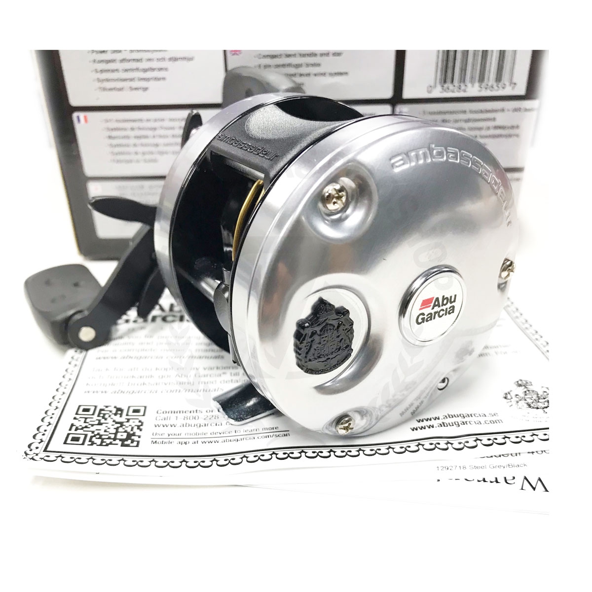 Abu Garsia ambassadeur 4600-C3 良品】Abugarcia ambassadeur 4600-C3