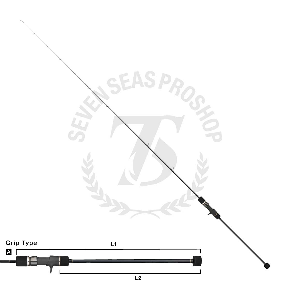 Tailwalk Slow Bump SSD #634/FSL (Baitcasting) - 7 SEAS