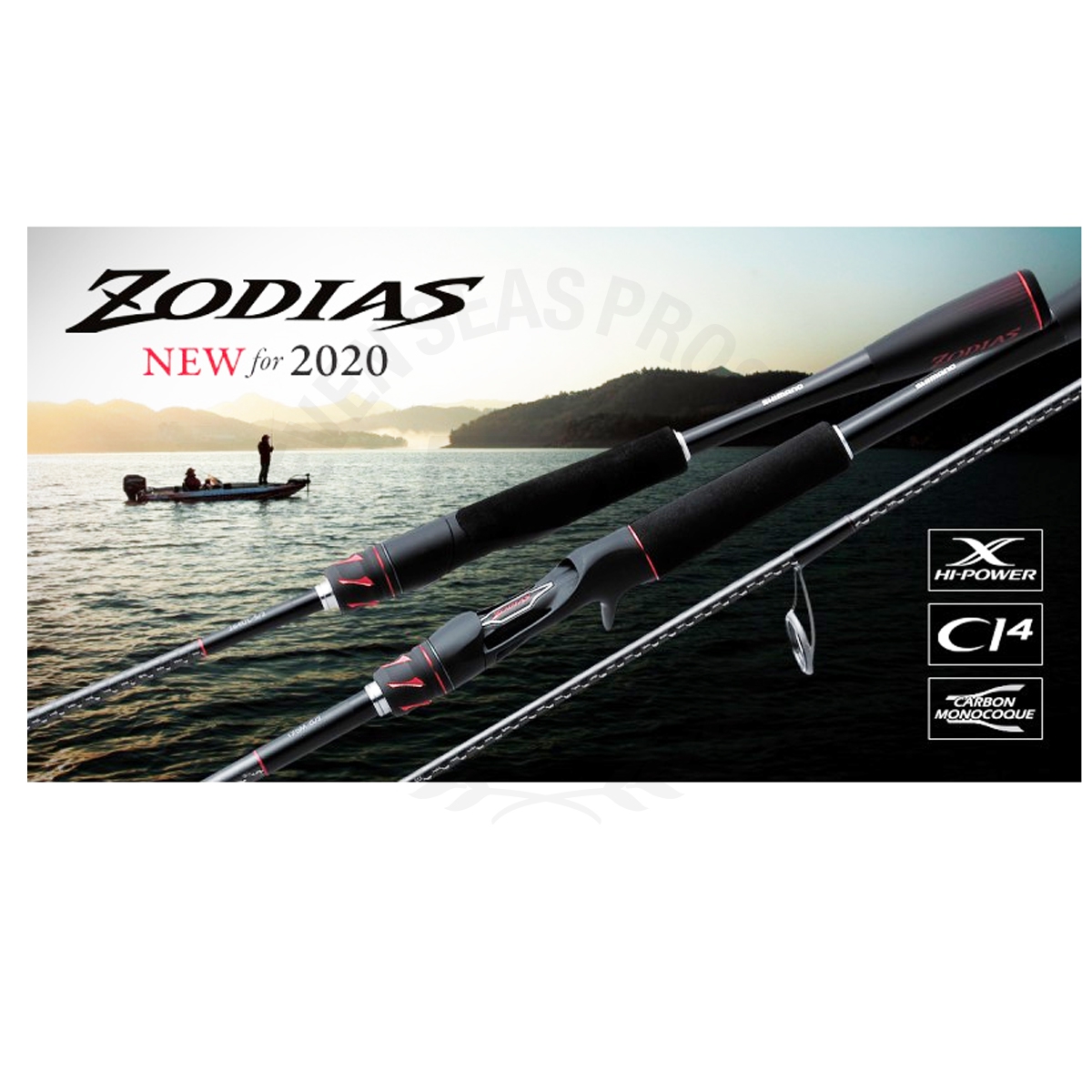 Shimano ZODIAS *20 167M-S/2 (Baitcasting)*คันเบทแคสติ้ง - 7