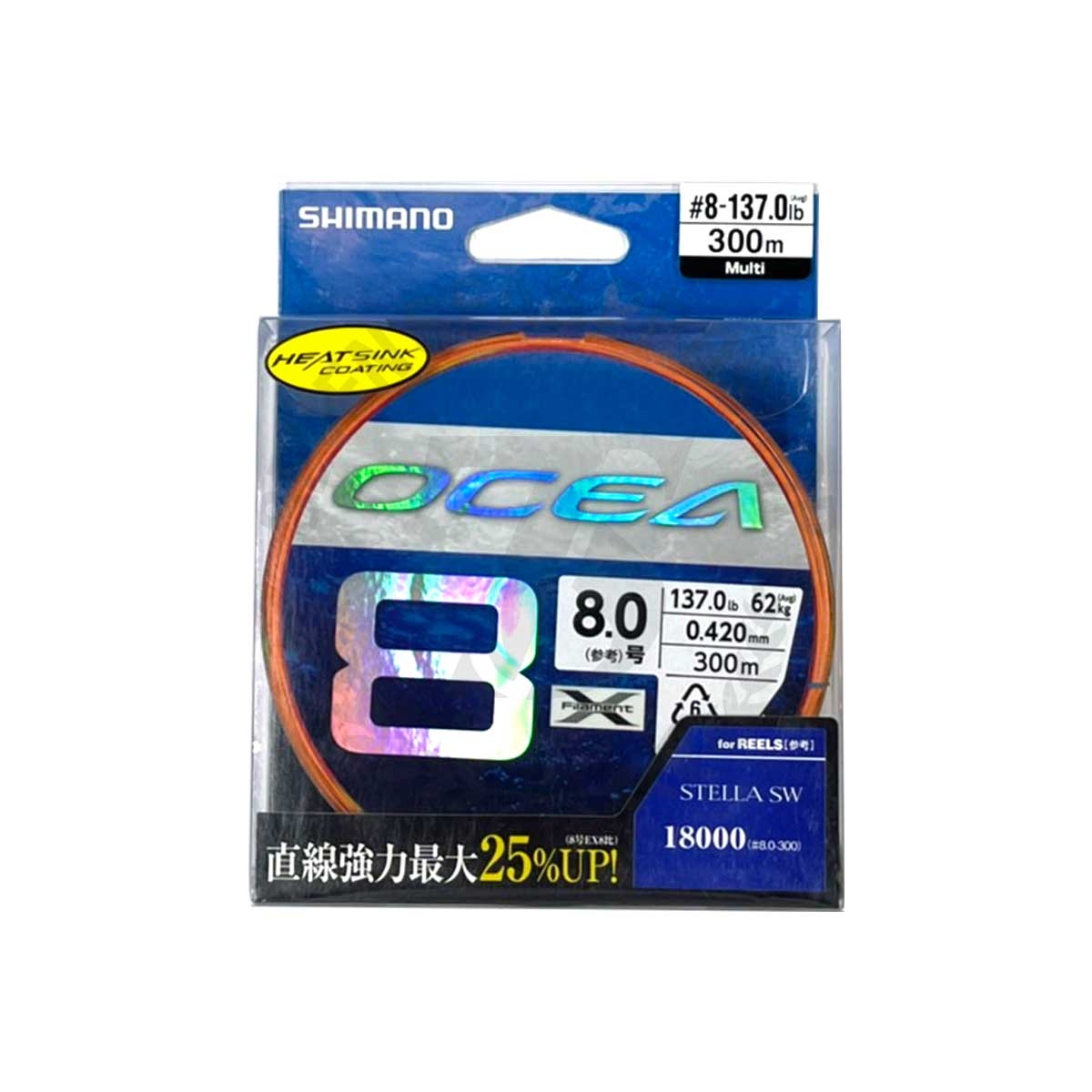 shimano ocea pe 10号　300m Amazon.com : Shimano Ocea Ex8 PL-O78L Pe 300m Reel Line