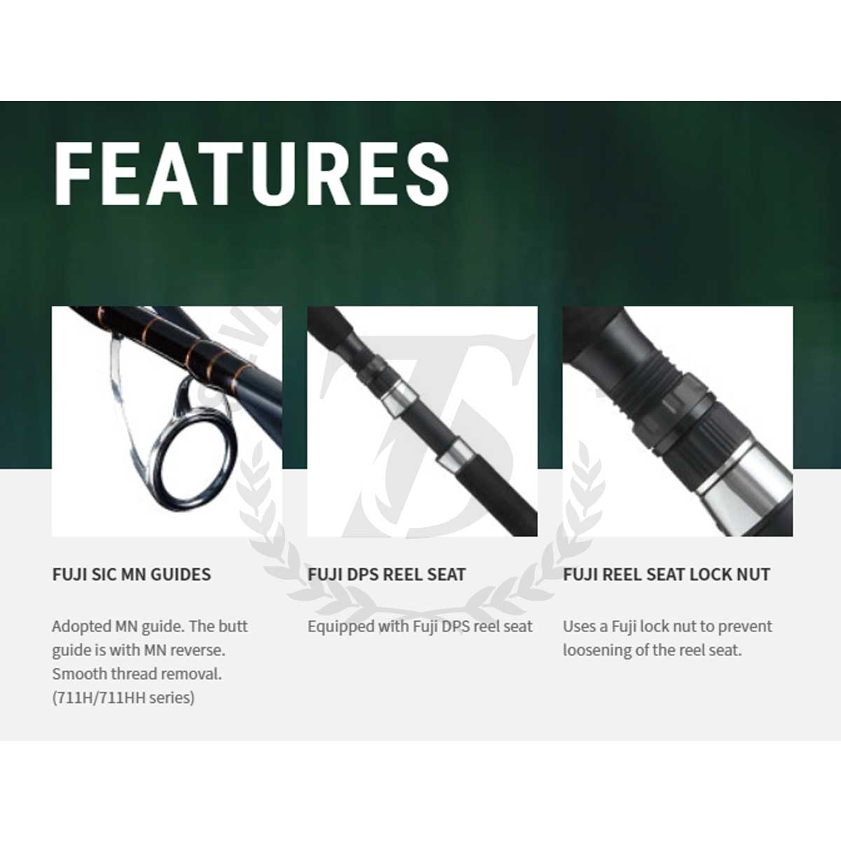 Tailwalk Master Build Sprint Stick #711H Tuna (Spinning)*คัน