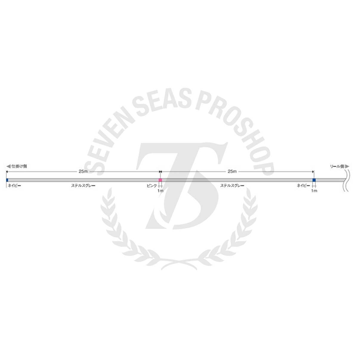 Varivas Avani Casting SMP 300m #PE-10 (Stealth gray-with marking