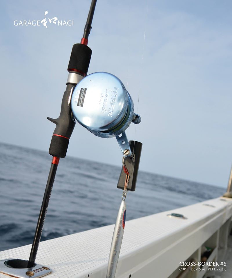 GARAGE NAGI ガレージナギ゛ CROSS-BORDER クロスボーダー 59#14 ジギングロッド GARAGE NAGI ガレージナギ クロスボーダー 60 #4、美品