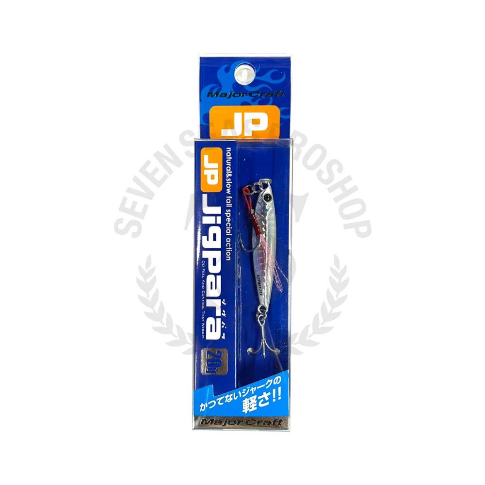 Leurre Métallique Major Craft Jigpara 20g - Modèle JPS-20, Couleur 030, Pour Pêche En Mer - Nage Coulissante Et Efficace