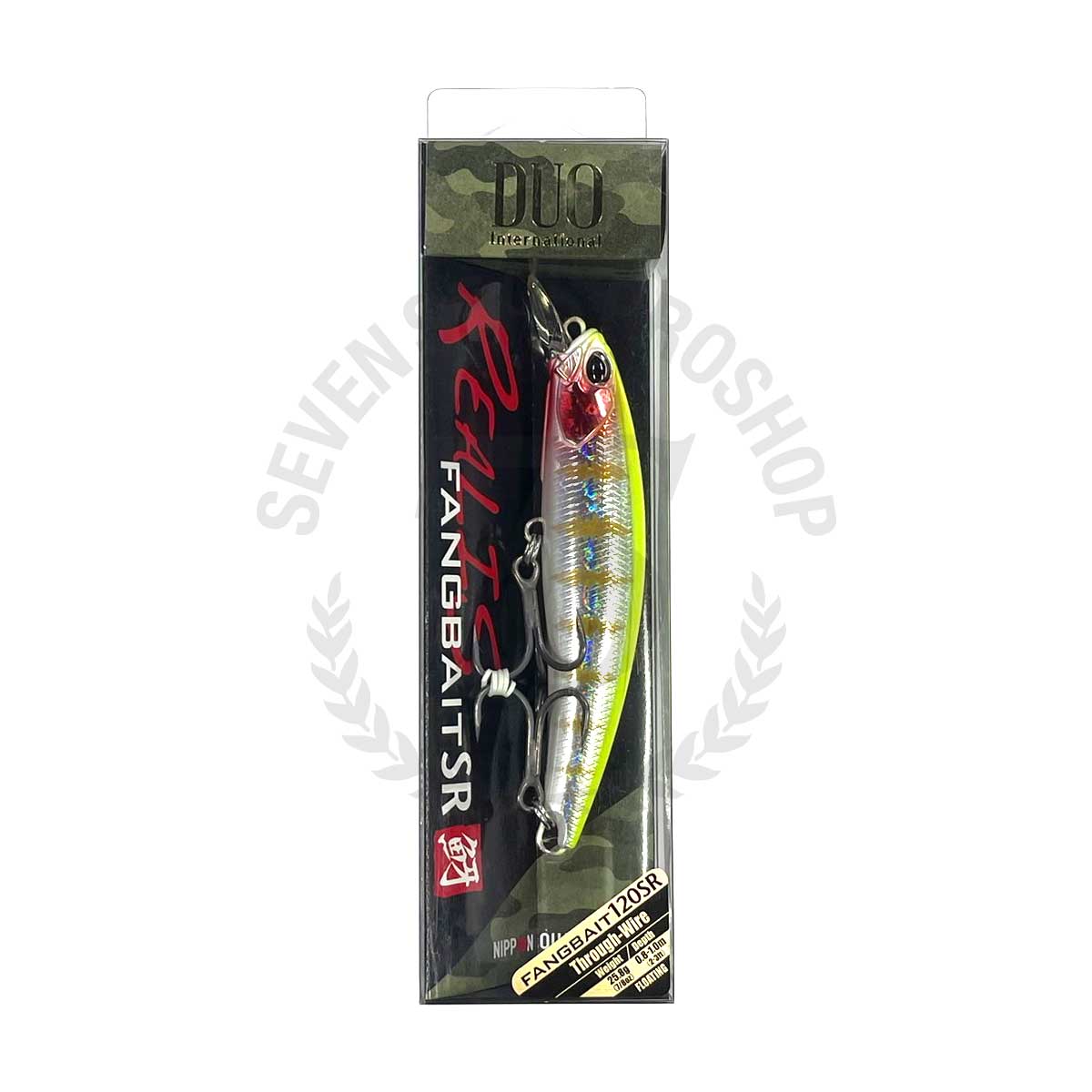 Leurre Duo Realis Fangbait 120SR Flottant, 12cm, Pour Bass, Neuf