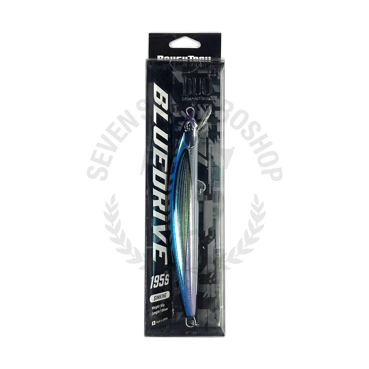 Leurre Coulant Duo Rough Trail Blue Drive 195 Mm 65g Pour Pêche En Mer