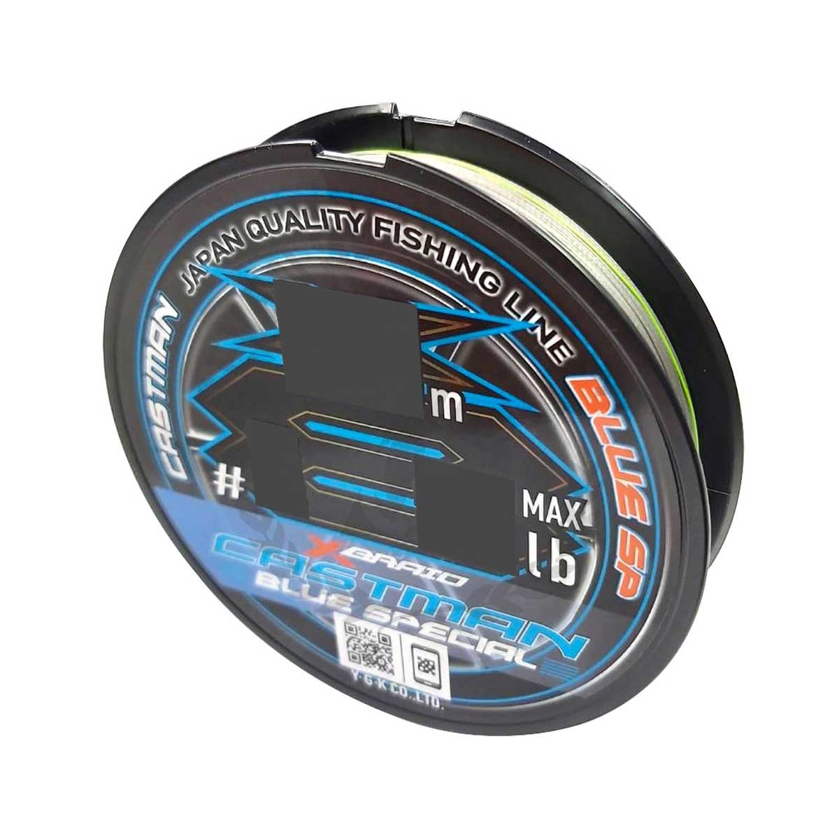 XBRAID ルアー釣り用PEライン エックスブレイド キャストマンブルー
