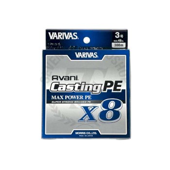 VARIVAS Avani Casting PE SMP 3号 300m VARIVAS Avani Casting PE SMP Super Max Power 8 Braid PE Line