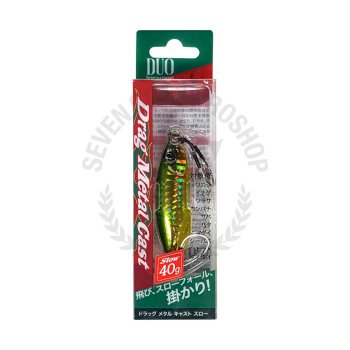 Duo Metal Jig Slow Sinking 20g PHA0055 - Saltwater Fishing Lure With Hooks