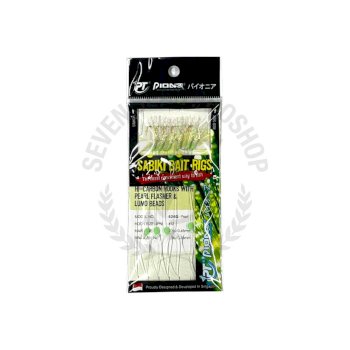 Assorted Sabiki Bait Flasher Rigs (6 Hooks Per Pack) #6 To #12 | Smart - Foto 9