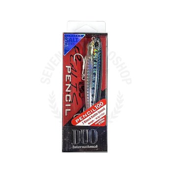 Leurre De Pêche Flottant Duo Realis 100 SW Crayon - Topwater Pour Mer